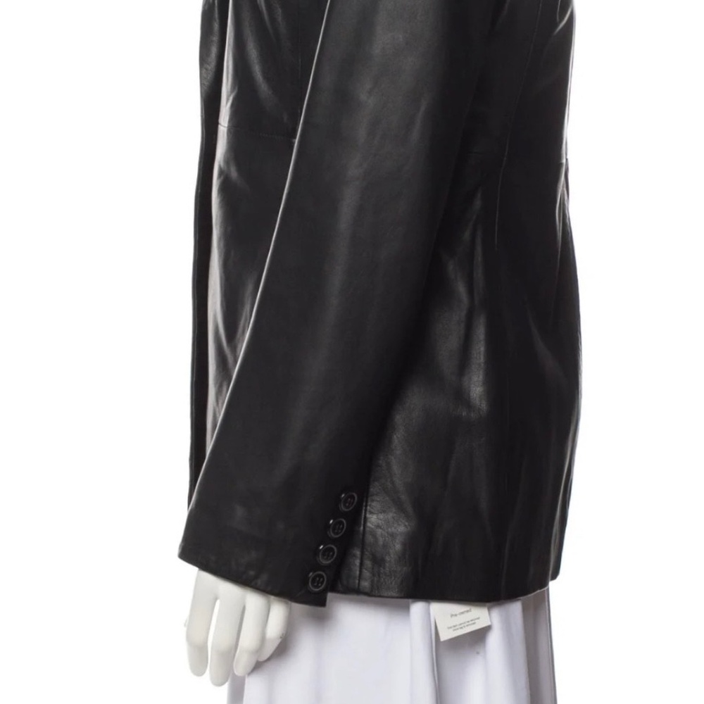 Reformation x Veda 100% Genuine Leather Jacket Size Medium / Small - Picture 4 of 6